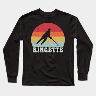 Retro Ringette Long Sleeve T-Shirt